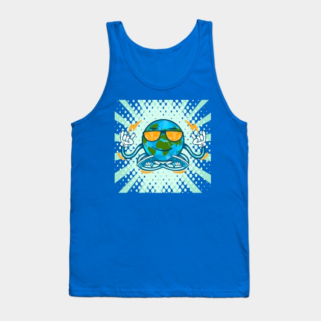 Yoga planet Tank Top by Razym